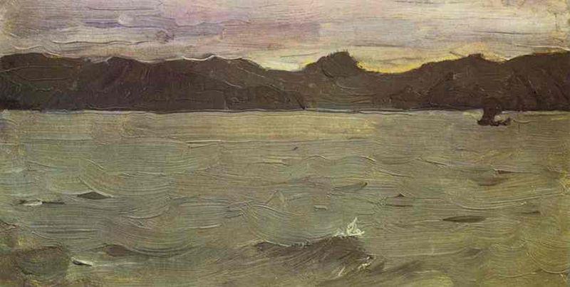 Valentin Serov The White Sea Norge oil painting art